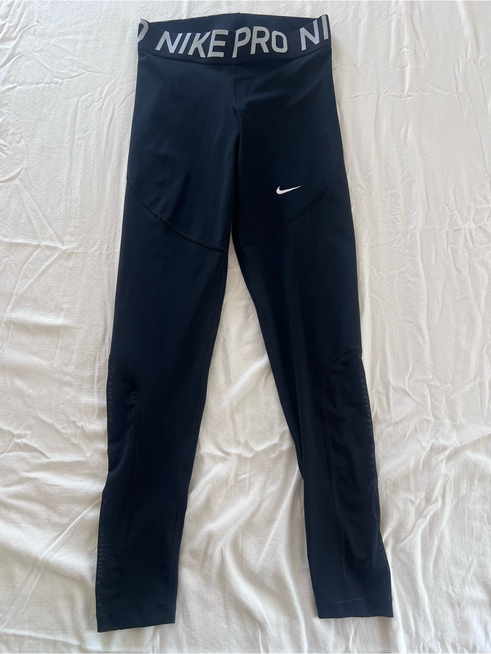 Nike Black Girls' Performance Leggings with NIKE PRO Waistband